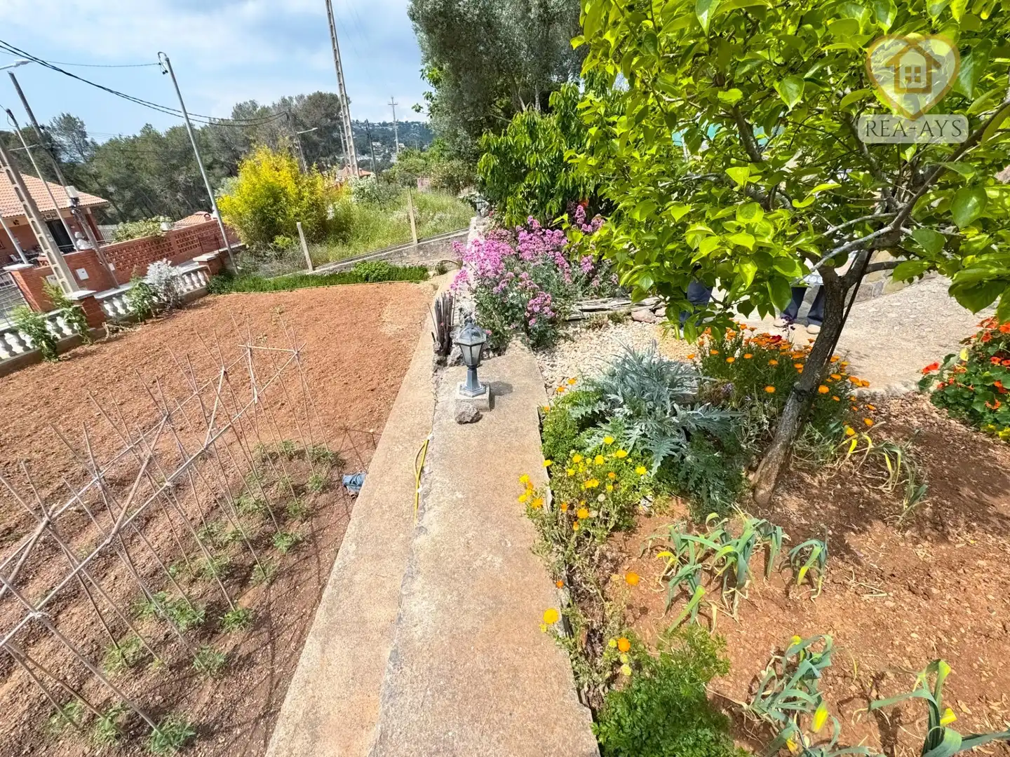 Jardín de Casa o chalet en venta en Vallirana con Calefacción, Jardín privado y Terraza