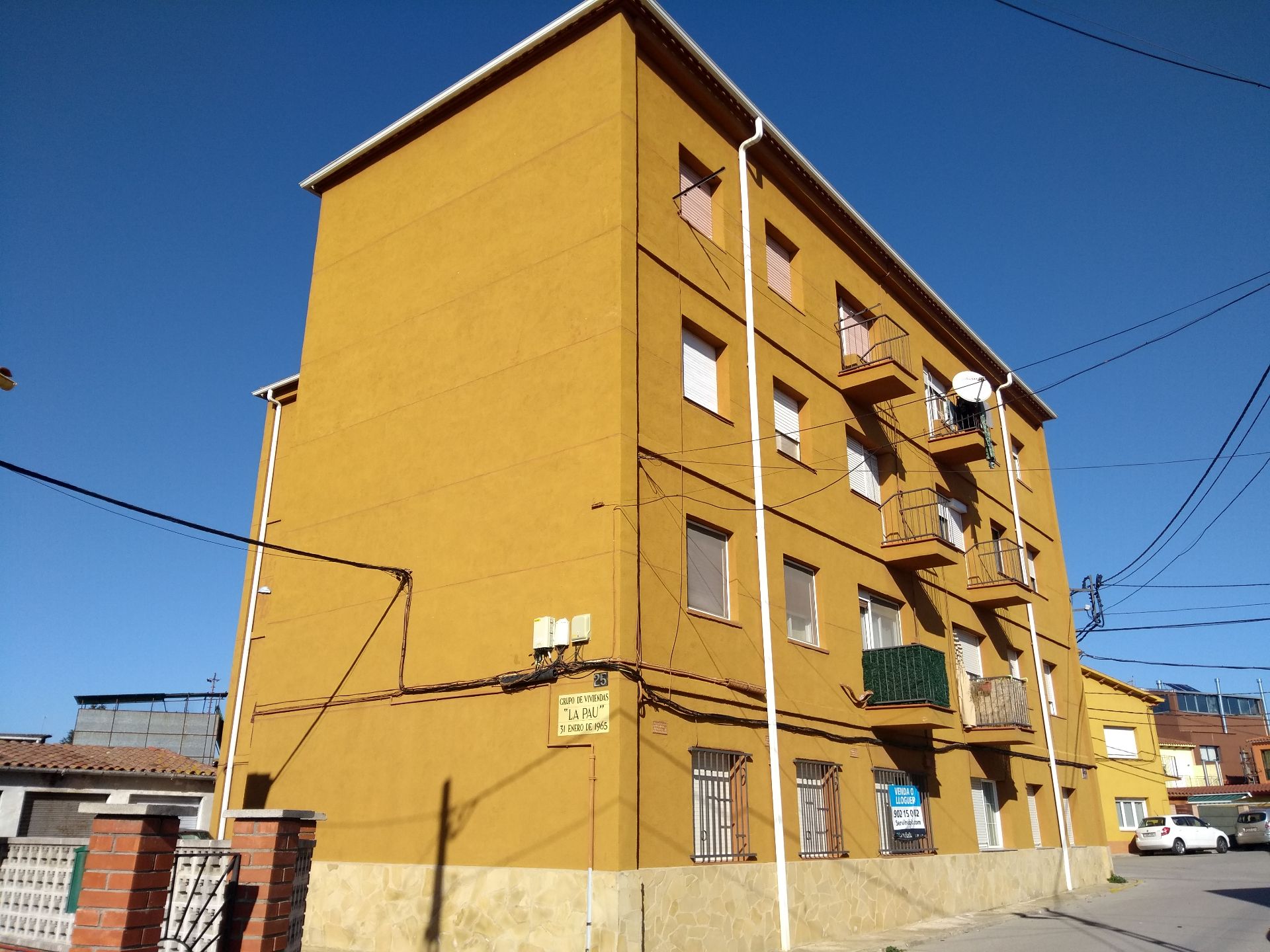 Vista exterior de Piso en venta en Vidreres