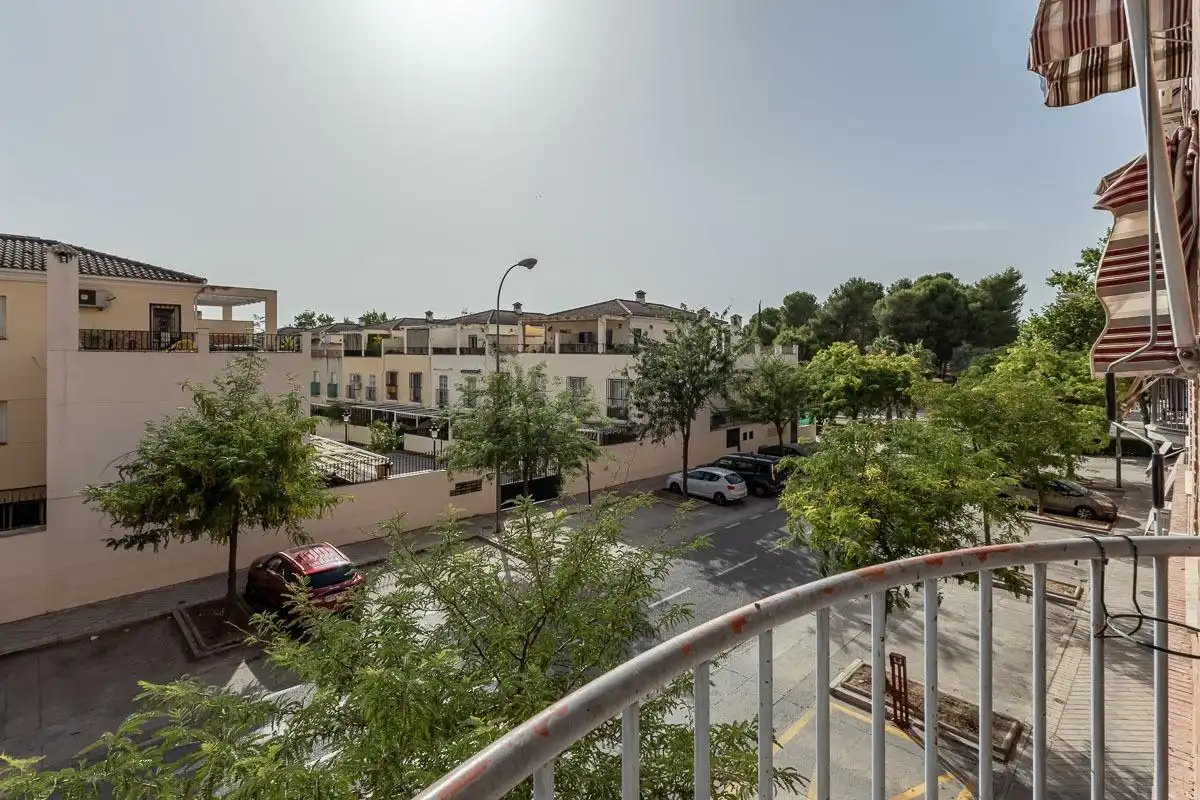 Vista exterior de Pis en venda en Granada amb Balcó