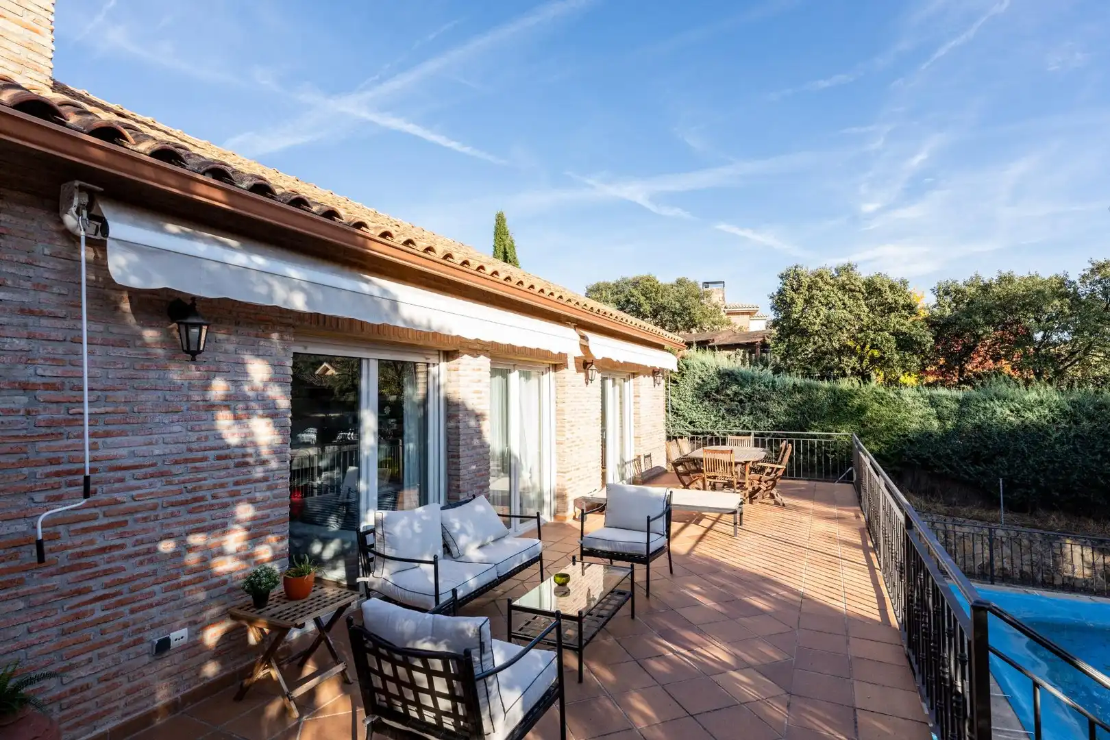 Terraza de Casa o chalet en venta en Torrelodones con Aire acondicionado, Calefacción y Jardín privado