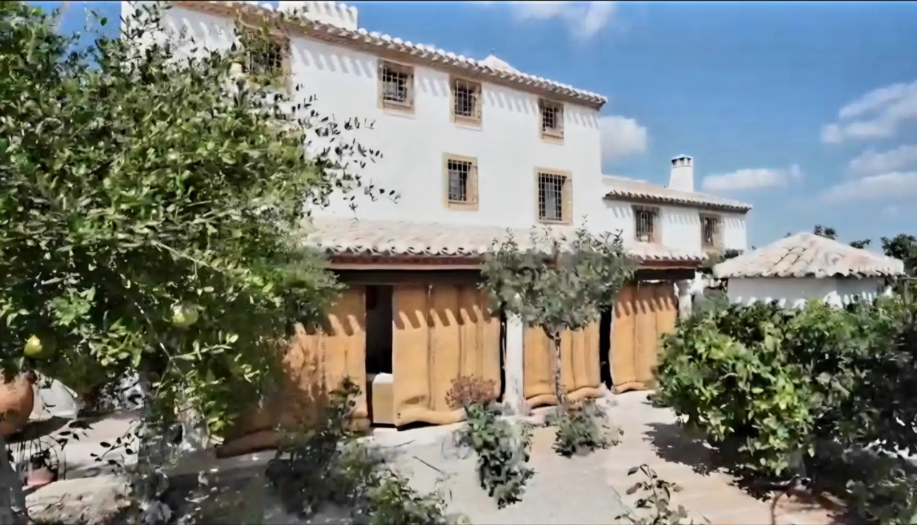 Außenansicht von Country house zum Verkauf in Vélez-Blanco mit Klimaanlage, Heizung und Privatgarten