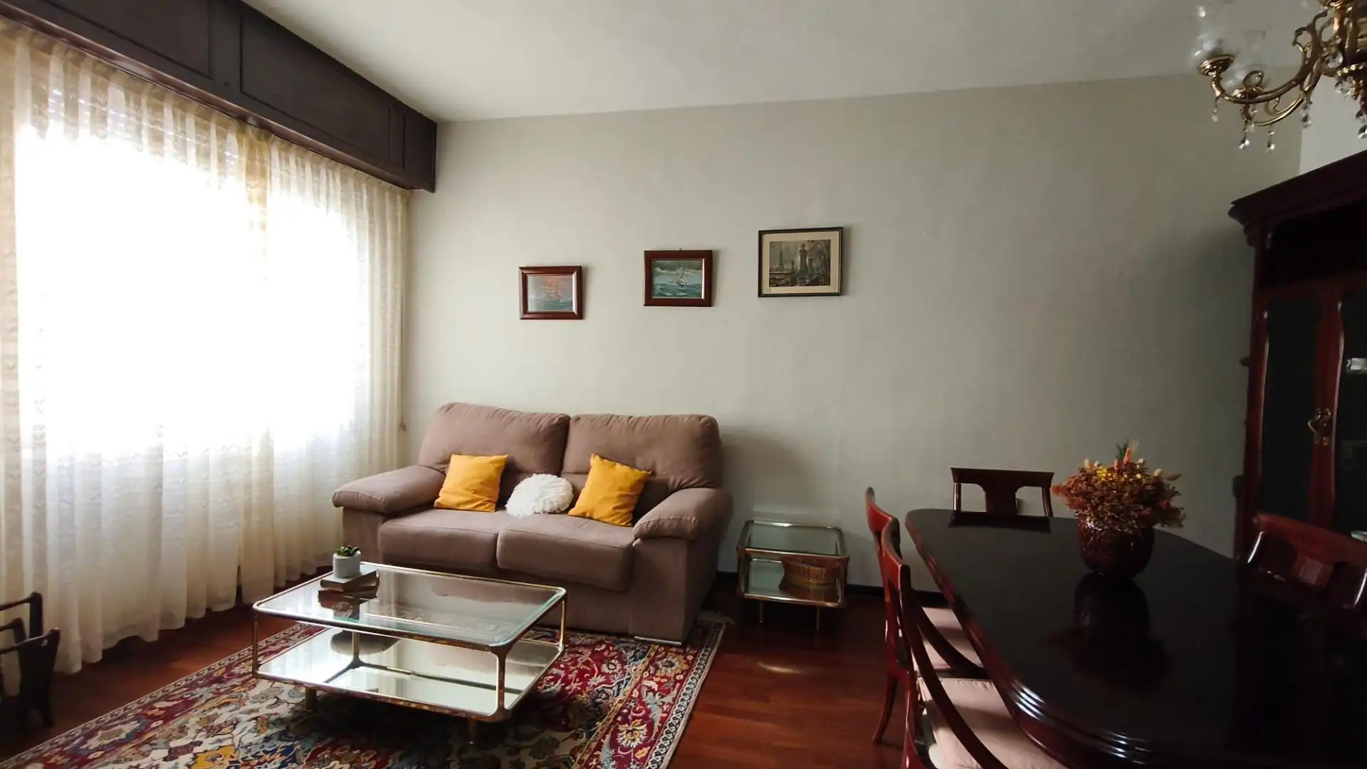 Sala de estar de Piso de alquiler en Bilbao  con Calefacción y Amueblado