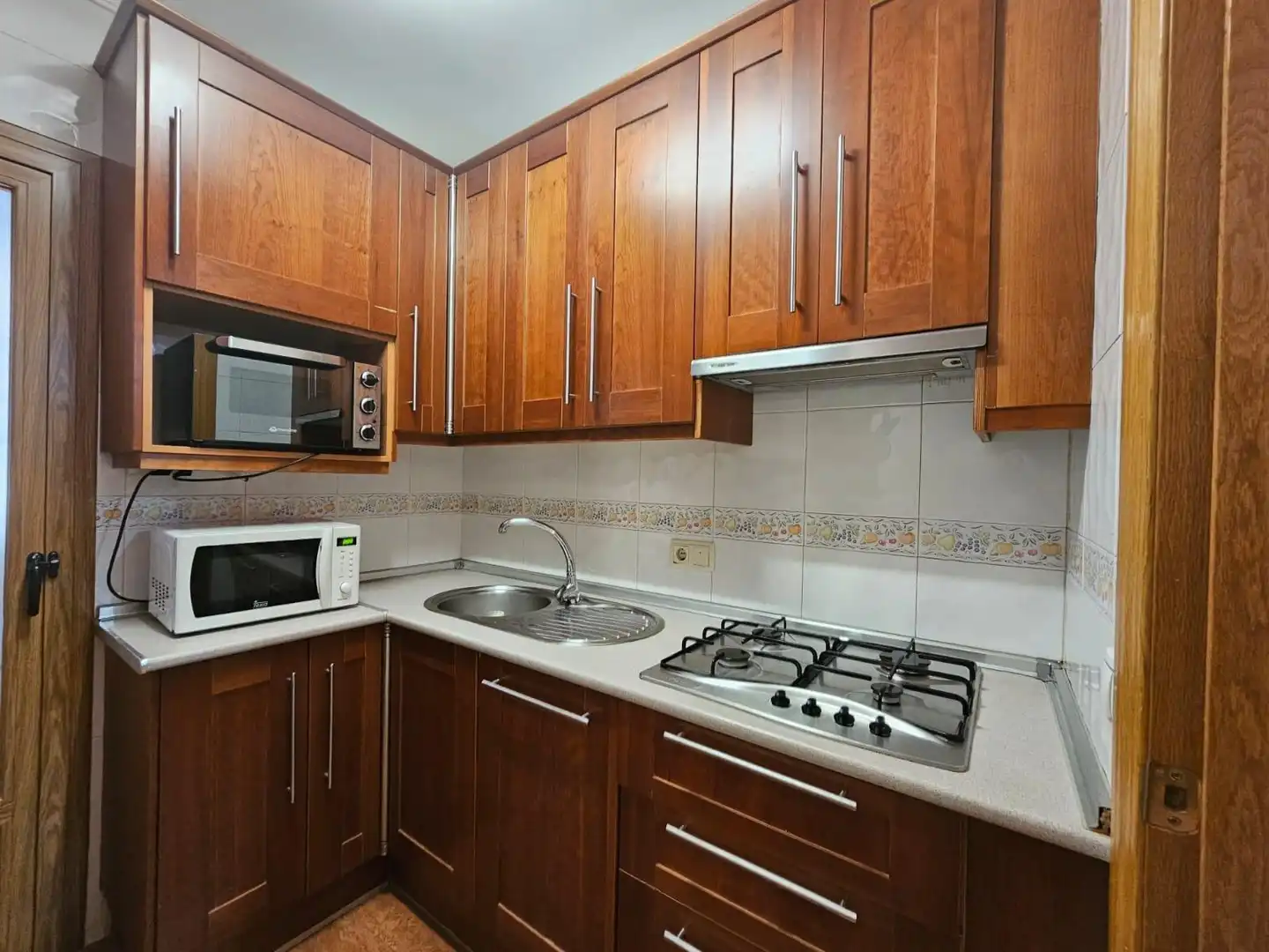 Kitchen of Flat for sale in Laujar de Andarax  with Terrace, Furnished and Balcony