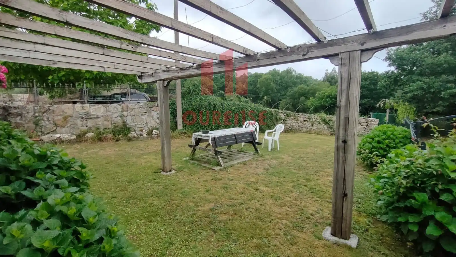 Jardí de Finca rústica en venda en San Amaro amb Aire condicionat, Calefacció i Jardí privat