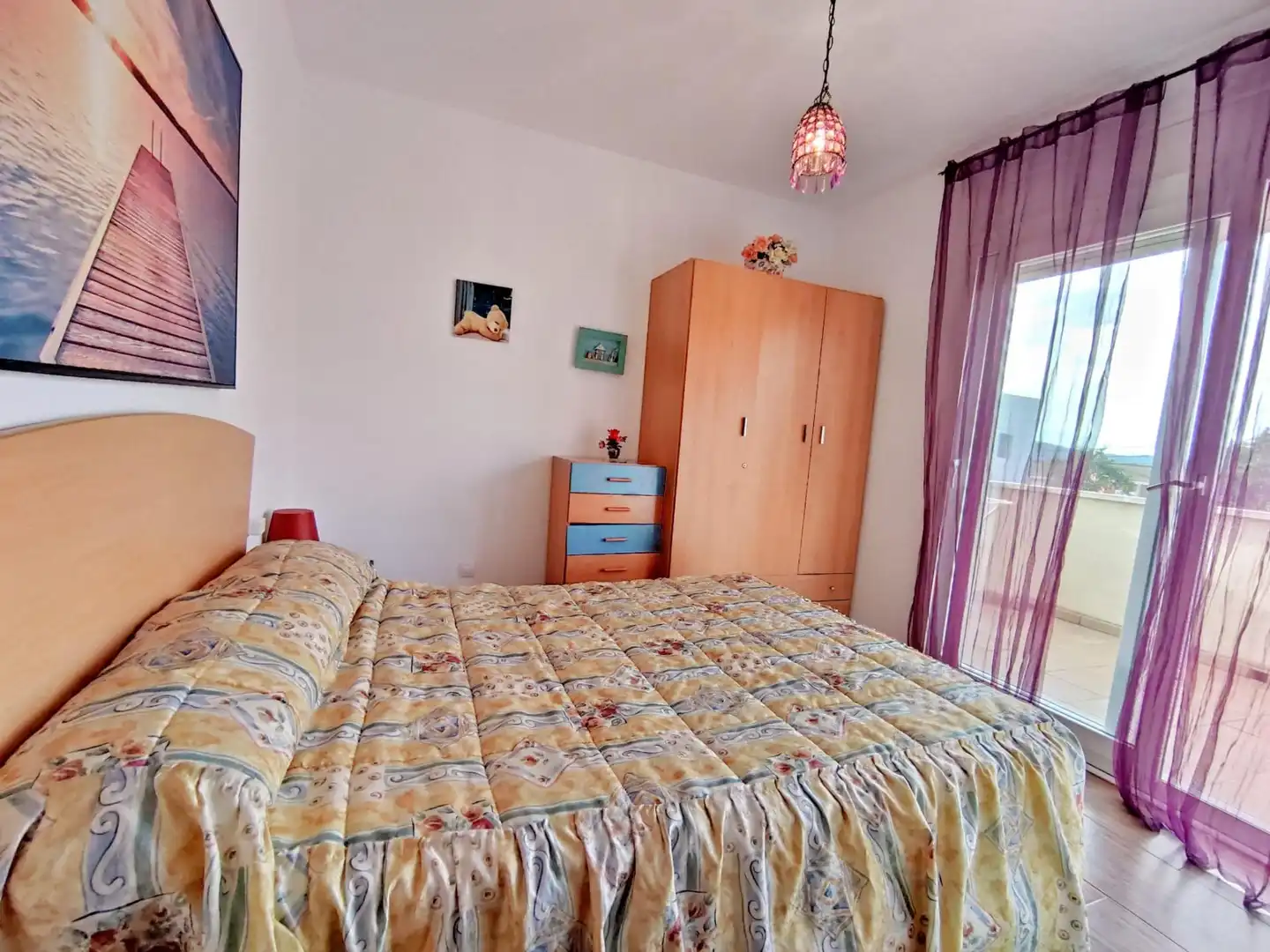 Schlafzimmer von Einfamilien-Reihenhaus zum Verkauf in Vidreres mit Heizung, Privatgarten und Terrasse