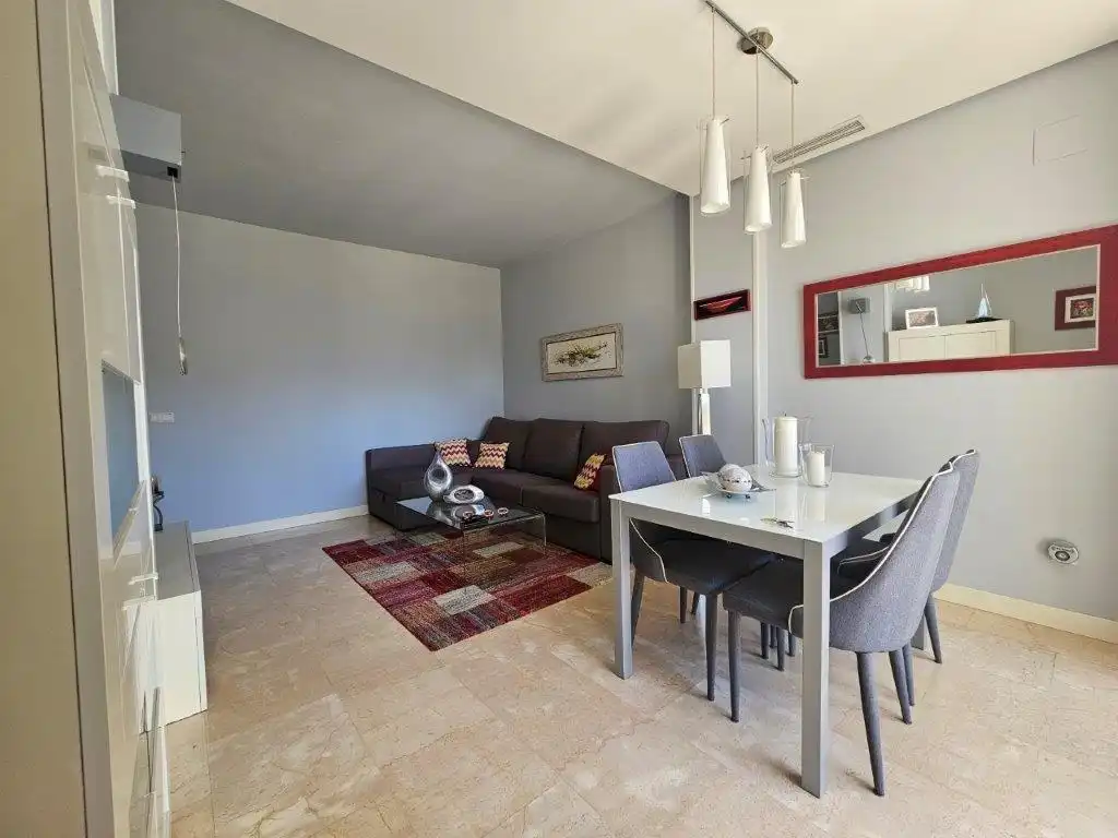 Sala de estar de Apartamento en venta en Dénia con Aire acondicionado, Terraza y Trastero