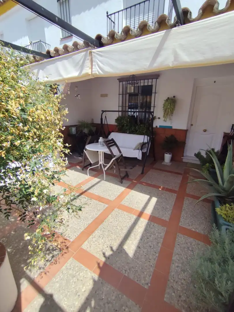Terrasse von Einfamilien-Reihenhaus zum Verkauf in Arcos de la Frontera mit Terrasse