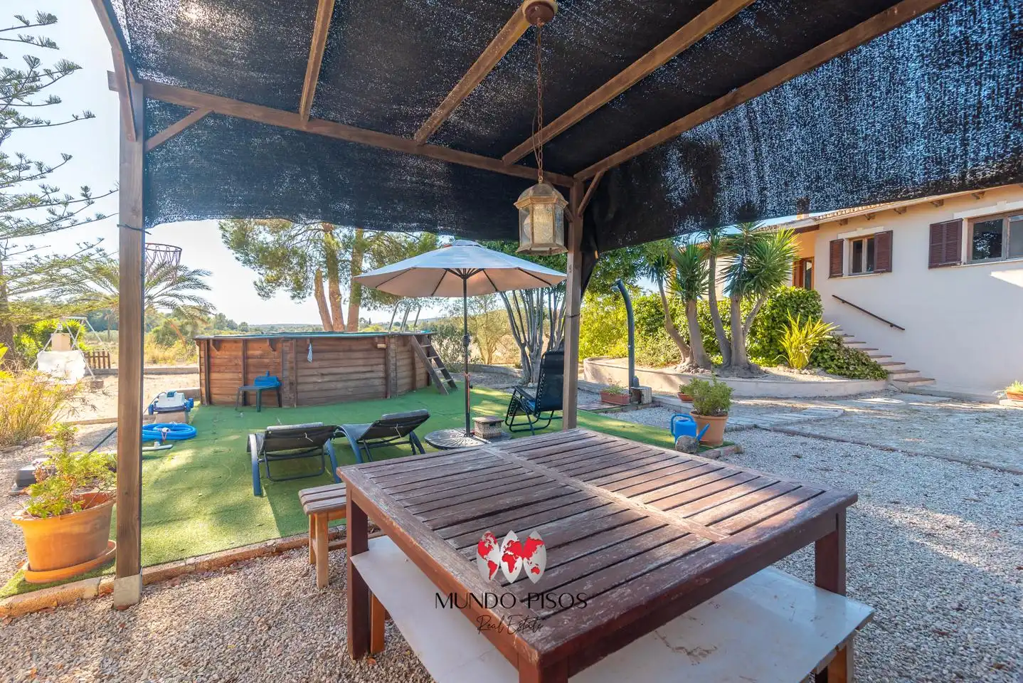 Jardín de Finca rústica en venta en Montuïri con Jardín privado, Terraza y Piscina