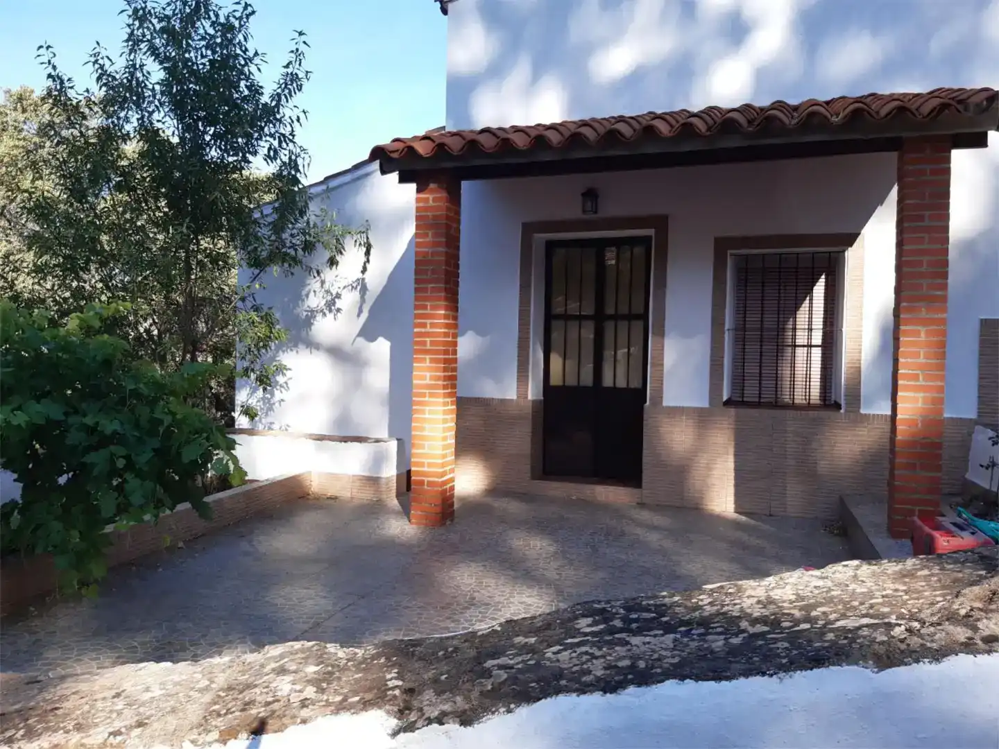 Jardín de Finca rústica en venta en Fuentes de León