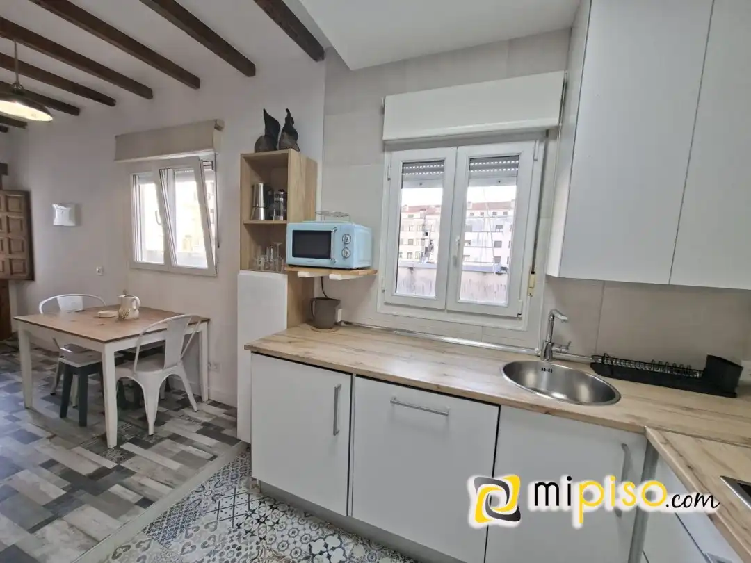 Cocina de Piso de alquiler en Santoña con Amueblado