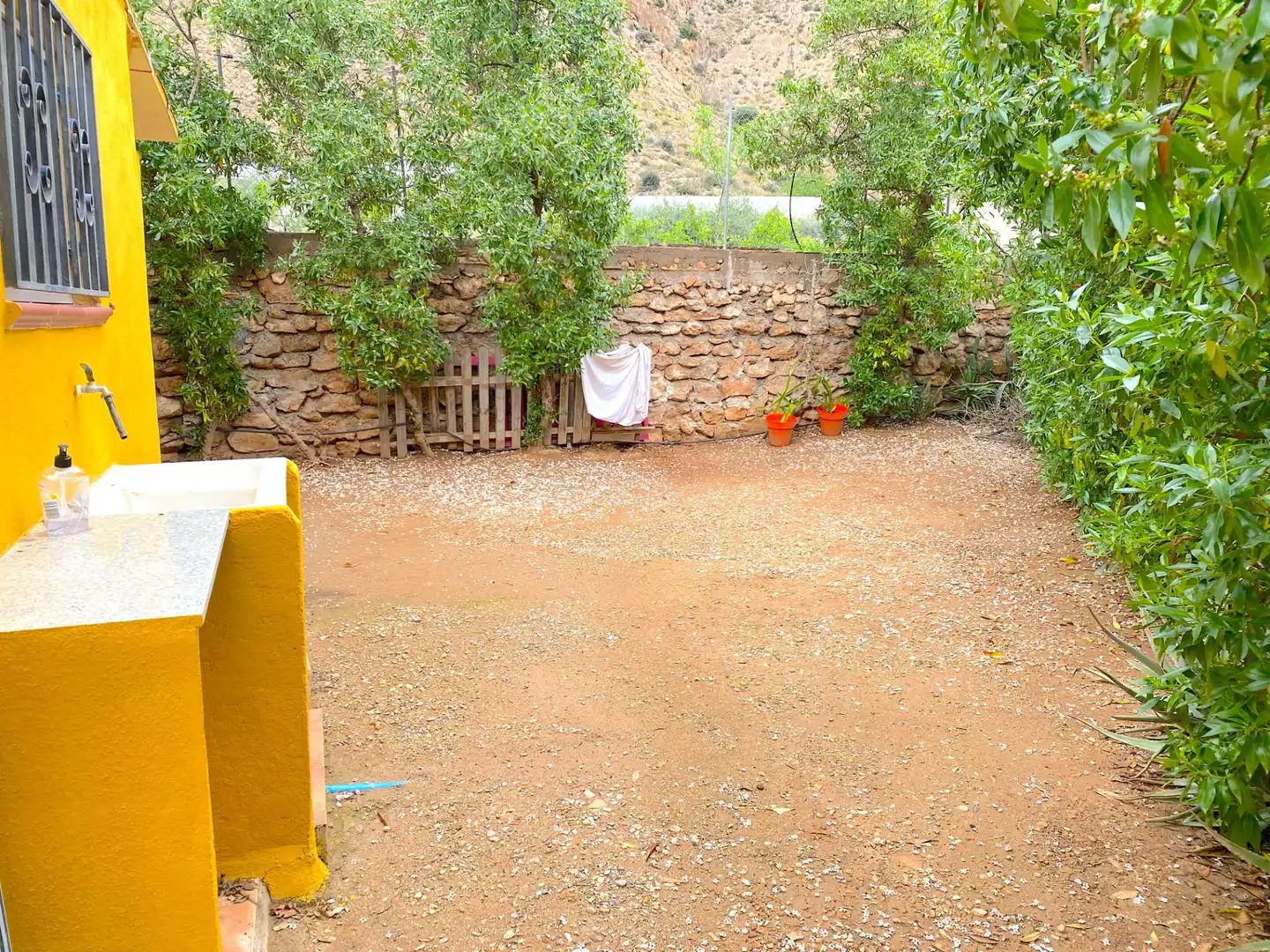 Garten von Haus oder Chalet zum Verkauf in Mazarrón mit Klimaanlage, Privatgarten und Schwimmbad