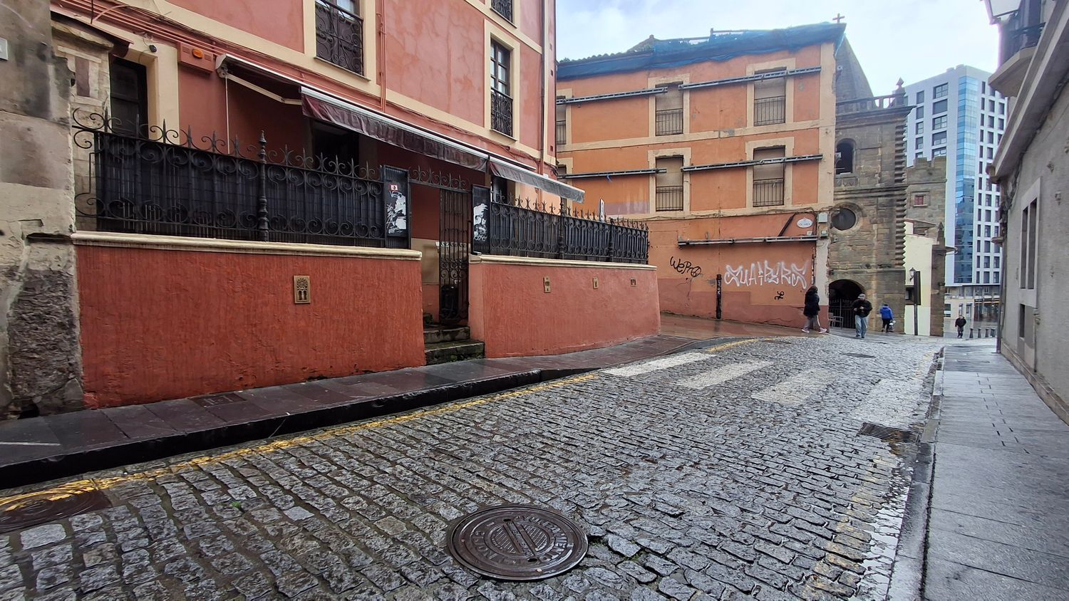 Exterior view of Flat for sale in Gijón   with Heating, Terrace and Swimming Pool