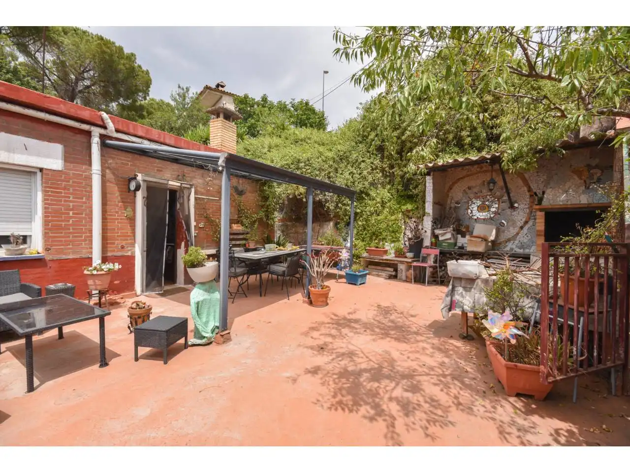 Terraza de Casa o chalet en venta en Abrera con Piscina