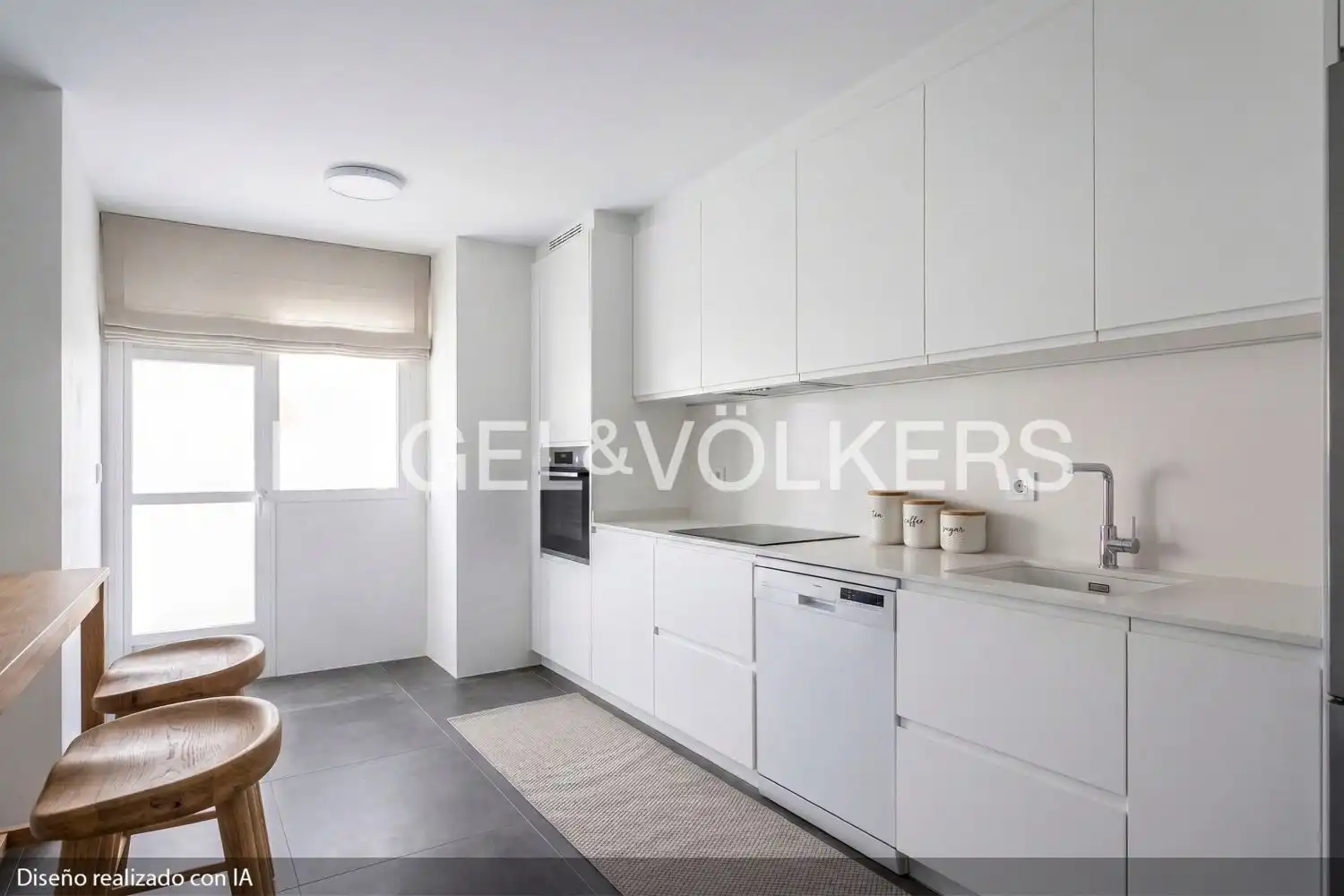 Kitchen of Flat for sale in Sevilla  with Air Conditioner, Heating and Terrace