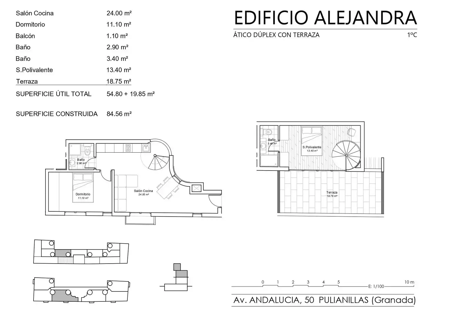 Flat for sale in Avenida Avenida de Andalucía, 50, Pulianas