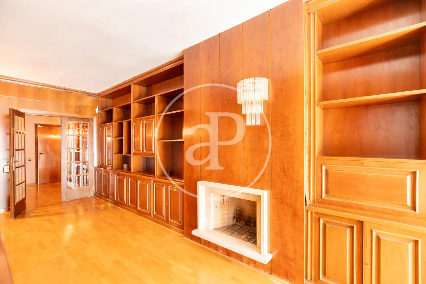 Sala de estar de Piso en venta en Barcelona con Aire acondicionado, Calefacción y Balcón