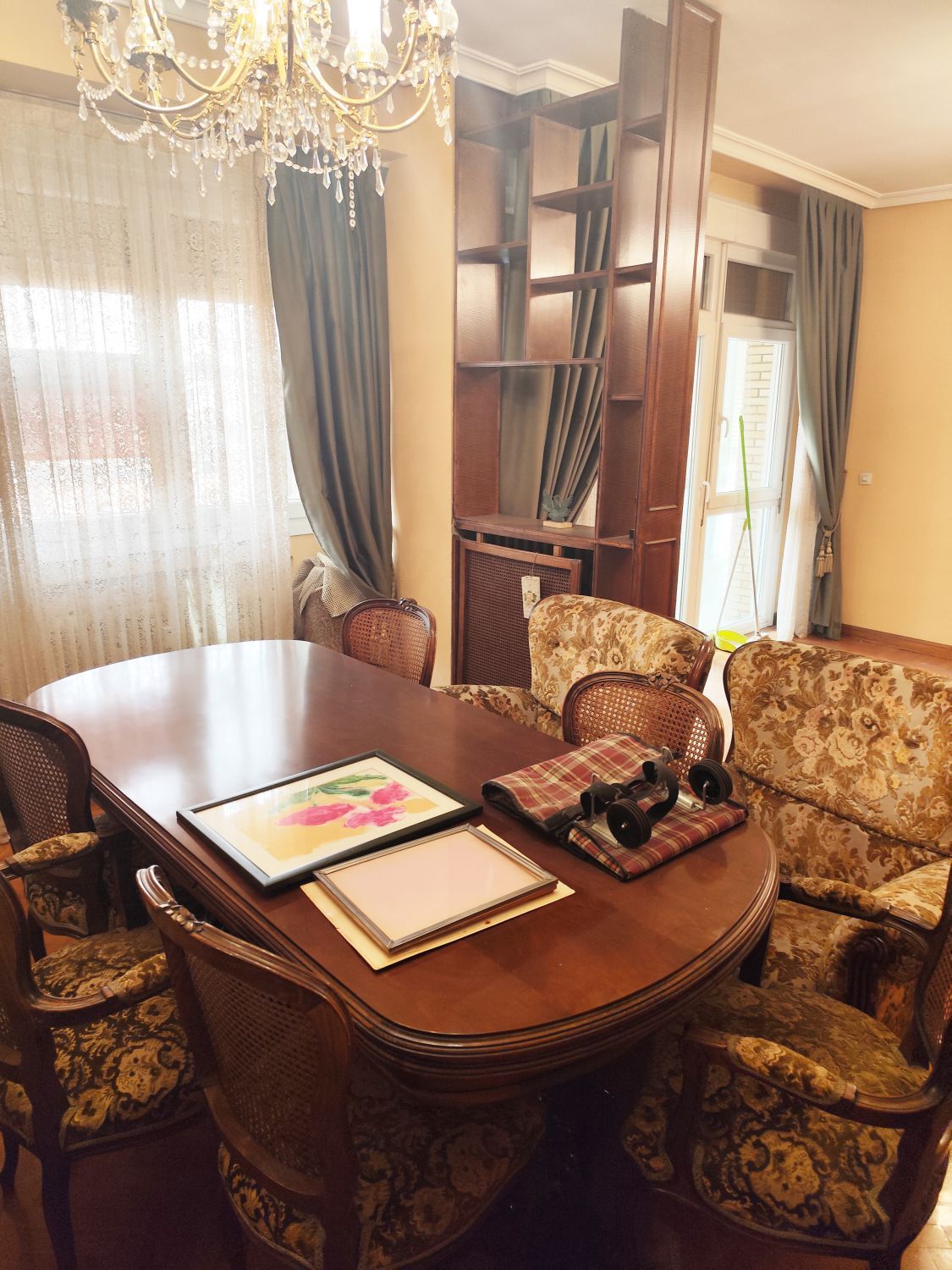 Dining room of Flat for sale in Palencia Capital  with Heating, Terrace and Storage room