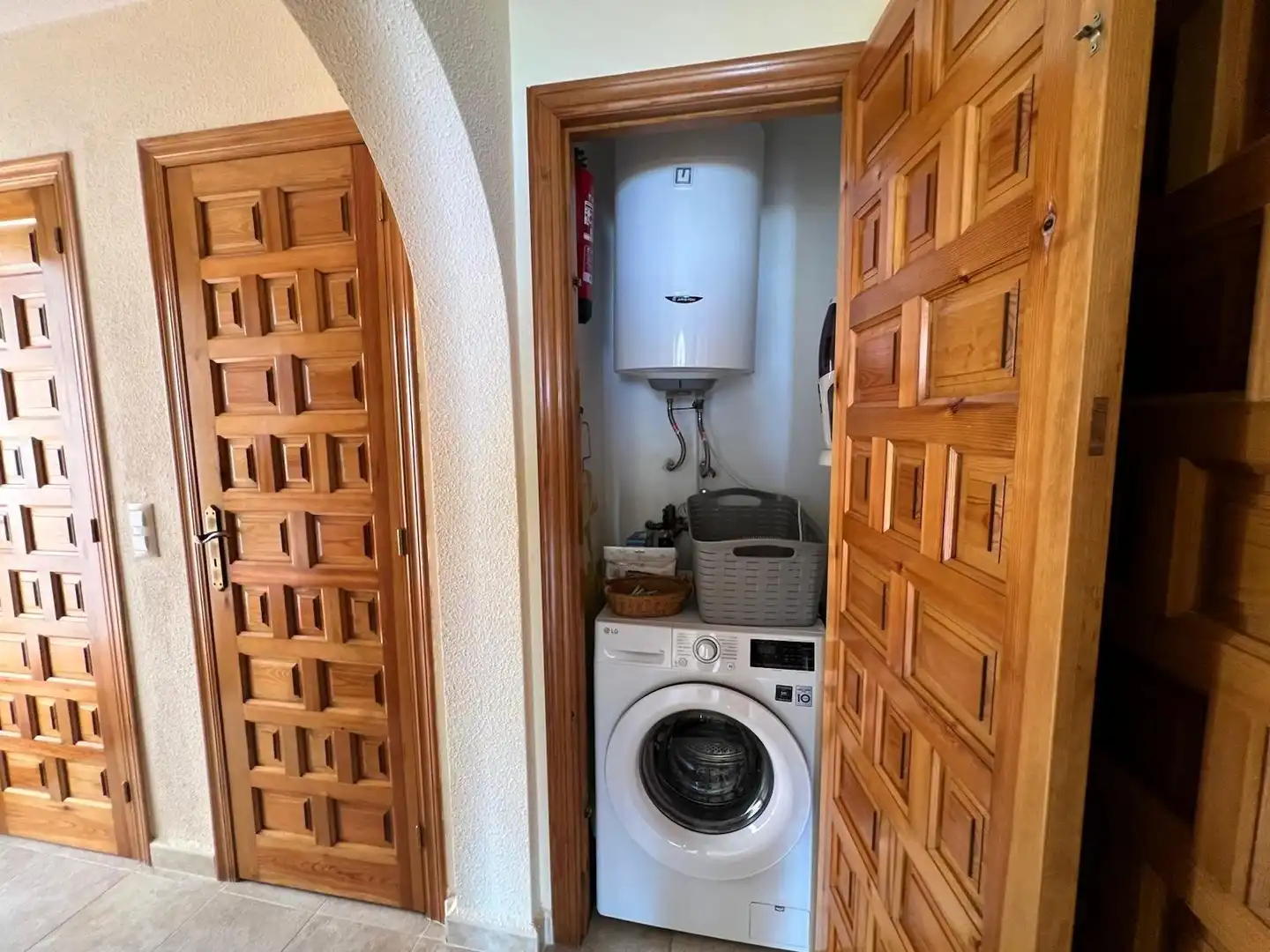 Cuina de Apartament de lloguer en Benitachell / El Poble Nou de Benitatxell amb Jardí privat, Terrassa i Piscina comunitària