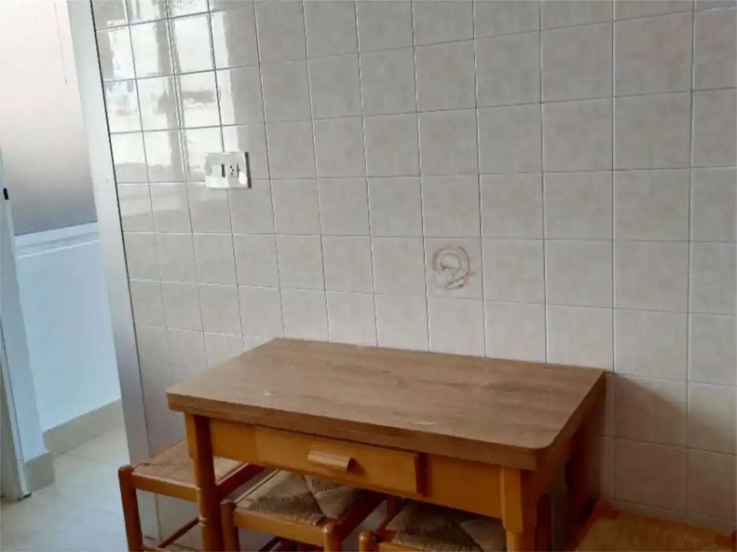 Cocina de Piso de alquiler en Pontedeume con Parquet y Amueblado