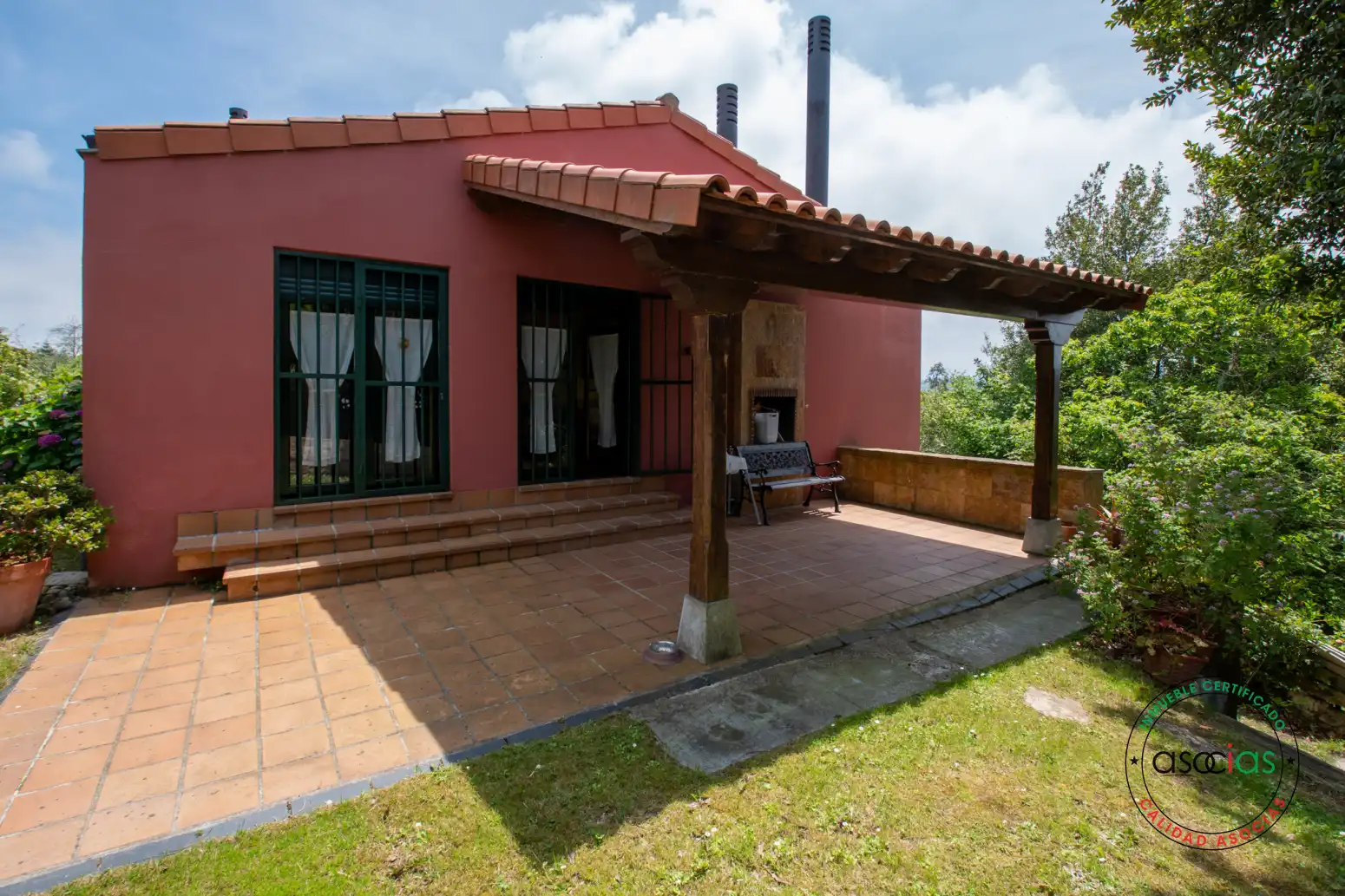 Terraza de Casa o chalet en venta en Colunga con Calefacción, Jardín privado y Terraza