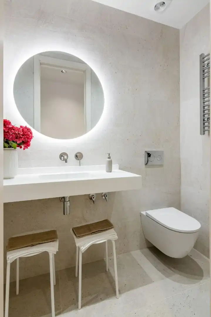 Bathroom of Flat for sale in Madrid  with Air Conditioner, Heating and Terrace