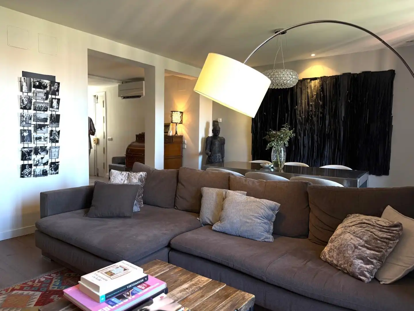Living room of Duplexes for sale in Madrid  with Air Conditioner, Heating and Storage room