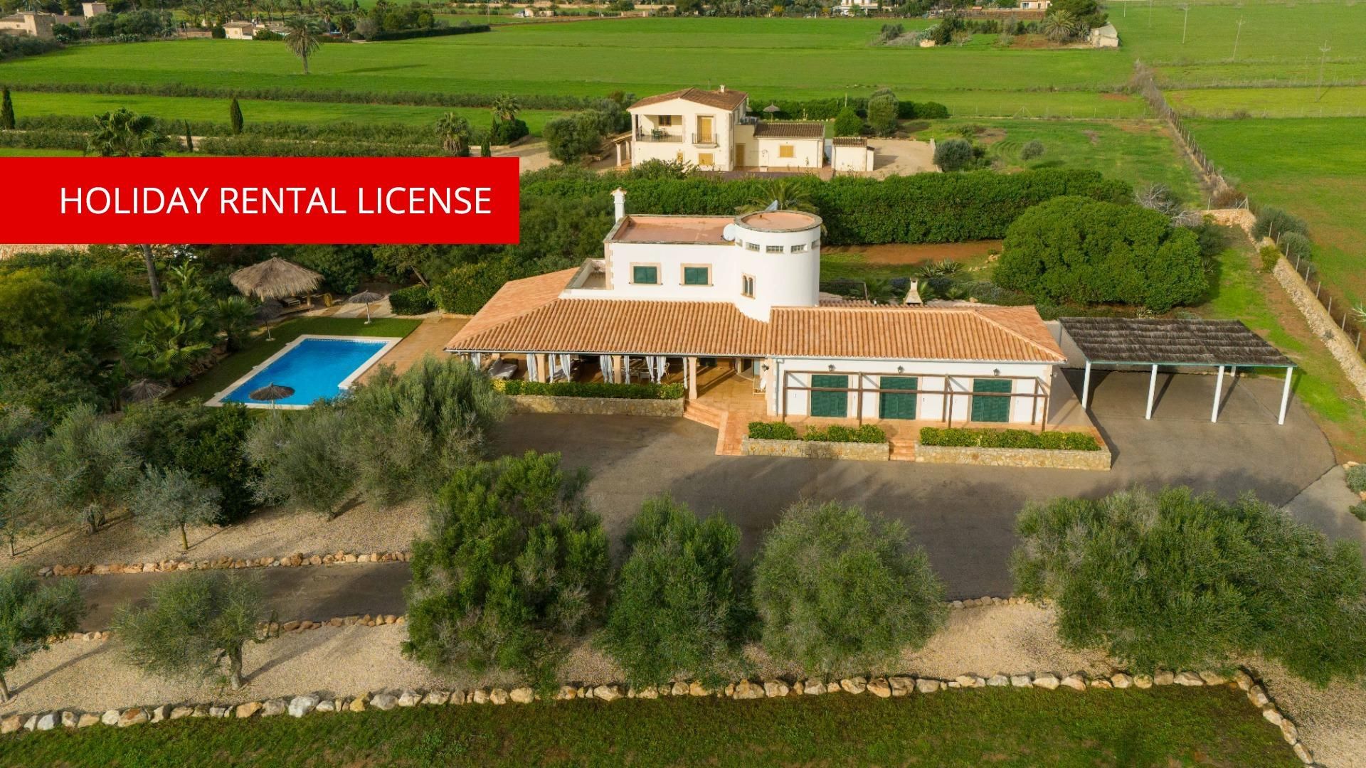 Exterior view of Country house for sale in Ses Salines  with Private garden and Swimming Pool