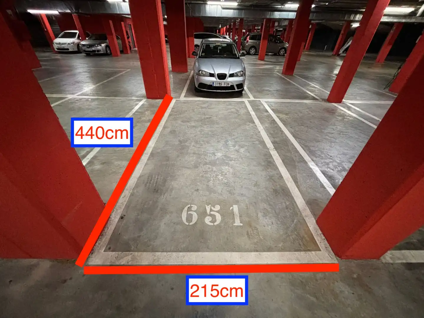 Parking of Garage for rent in Rivas-Vaciamadrid