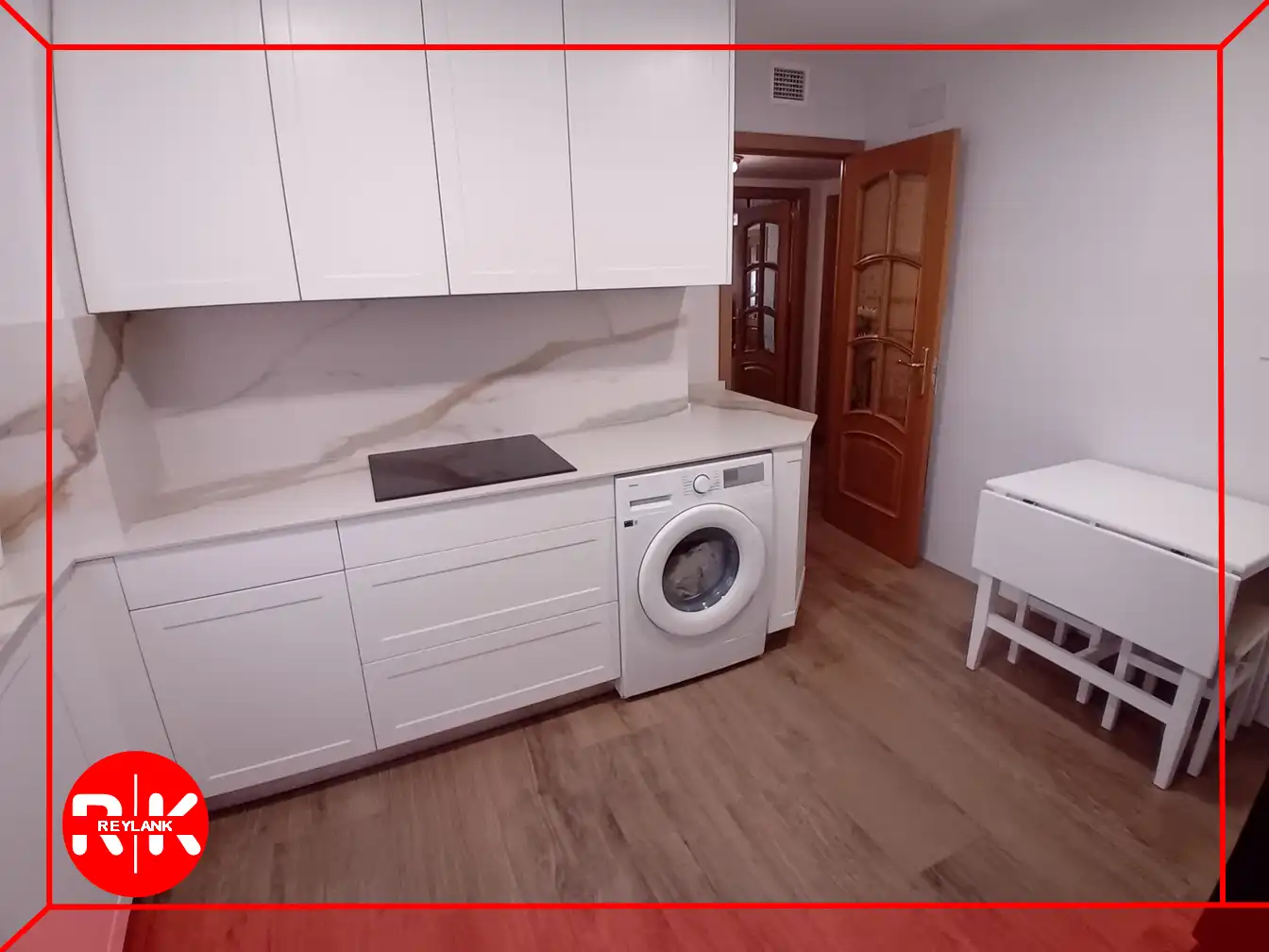 Cocina de Piso de alquiler en Coslada con Aire acondicionado, Calefacción y Terraza