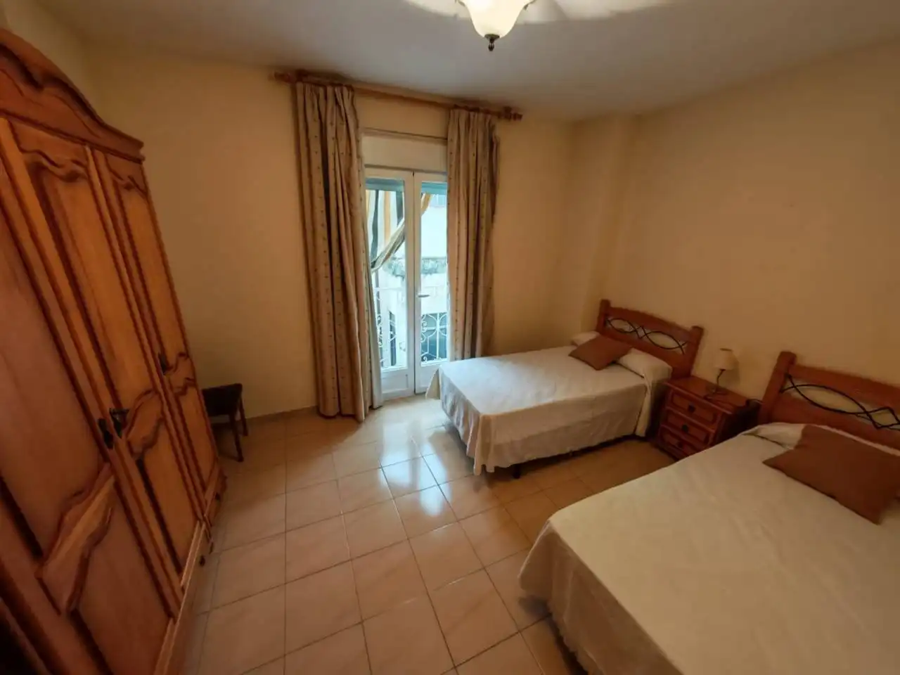 Bedroom of Flat for sale in Huétor Tájar  with Air Conditioner, Heating and Terrace