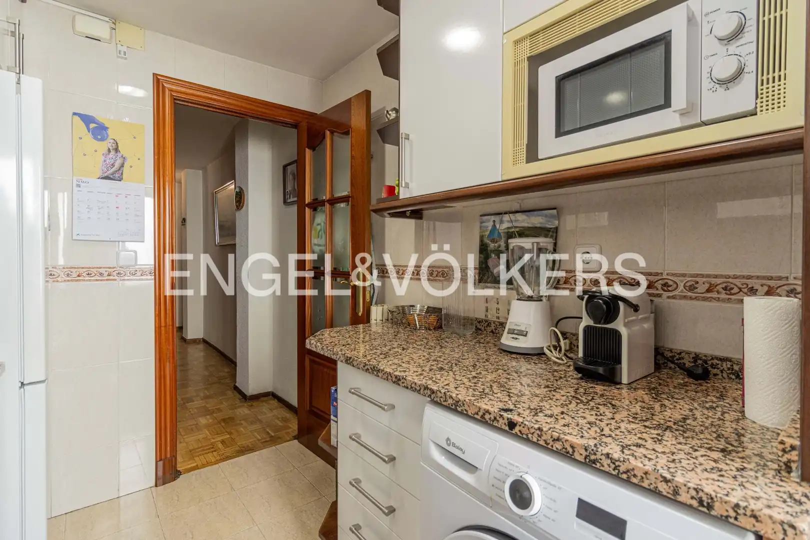Kitchen of Flat for sale in Madrid  with Air Conditioner and Heating