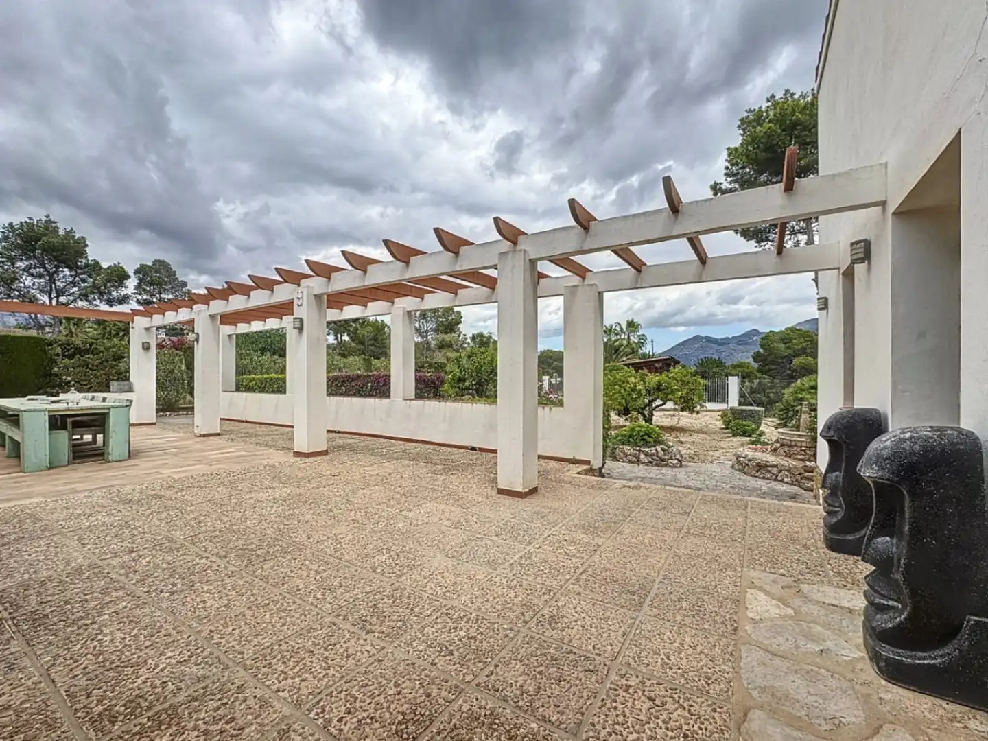 Terrace of Houses for sale in L'Alfàs del Pi  with Air Conditioner, Heating and Private garden