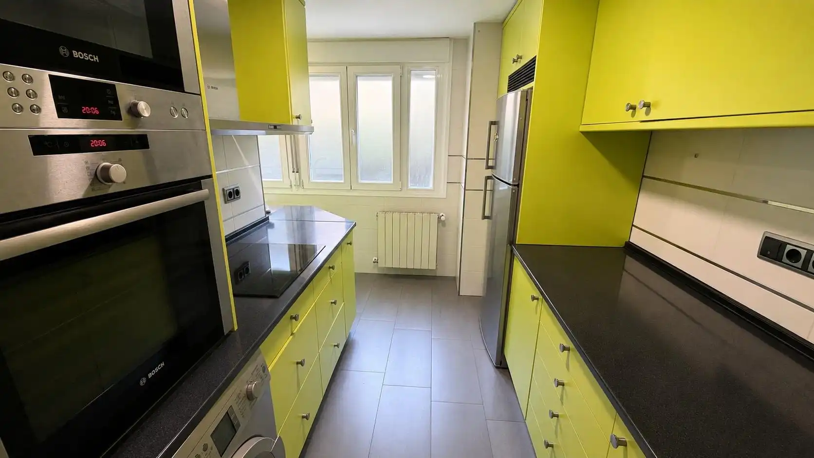 Küche von Wohnung zur Miete in Madrid mit Klimaanlage, Heizung und Möbliert