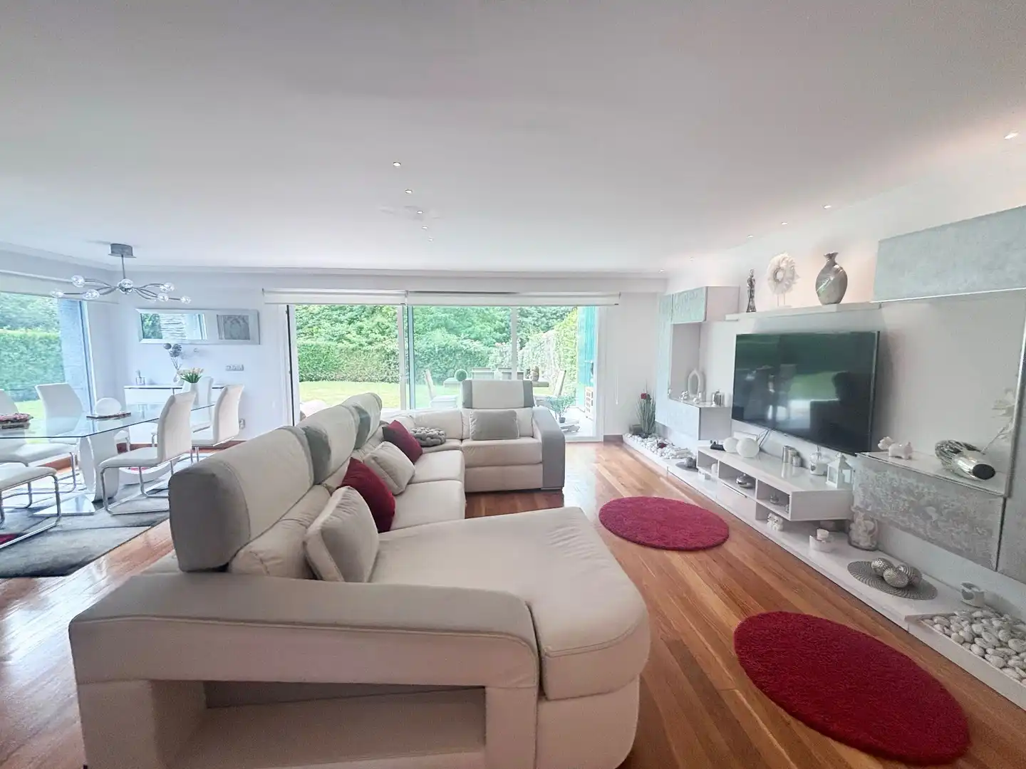 Sala de estar de Casa o chalet en venta en Hondarribia con Calefacción, Jardín privado y Terraza
