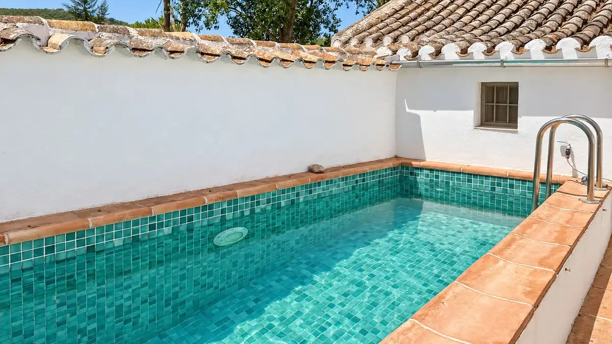 Casa rústica amb piscina en venda a Villanueva del Rosario, imagen 13