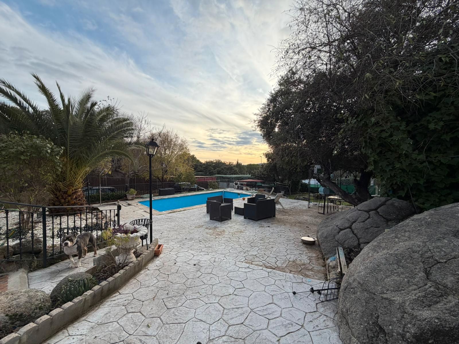 Swimming pool of House or chalet for sale in Valdemorillo  with Air Conditioner, Heating and Private garden