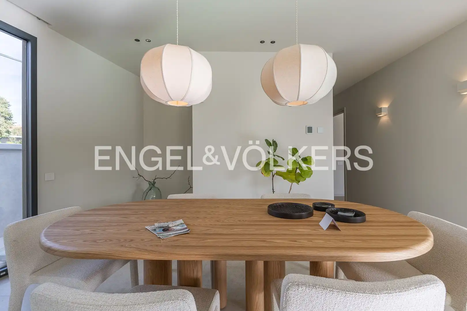 Dining room of Houses for sale in Sant Cugat del Vallès  with Air Conditioner, Heating and Private garden