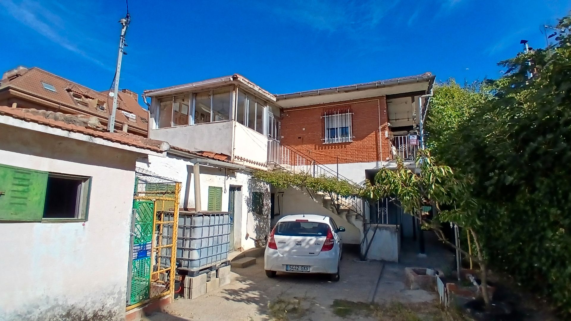 Vista exterior de Casa o xalet en venda en Collado Villalba amb Calefacció i Jardí privat