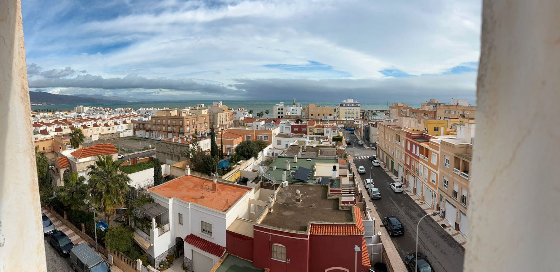 Exterior view of Flat for sale in Roquetas de Mar  with Terrace and Furnished