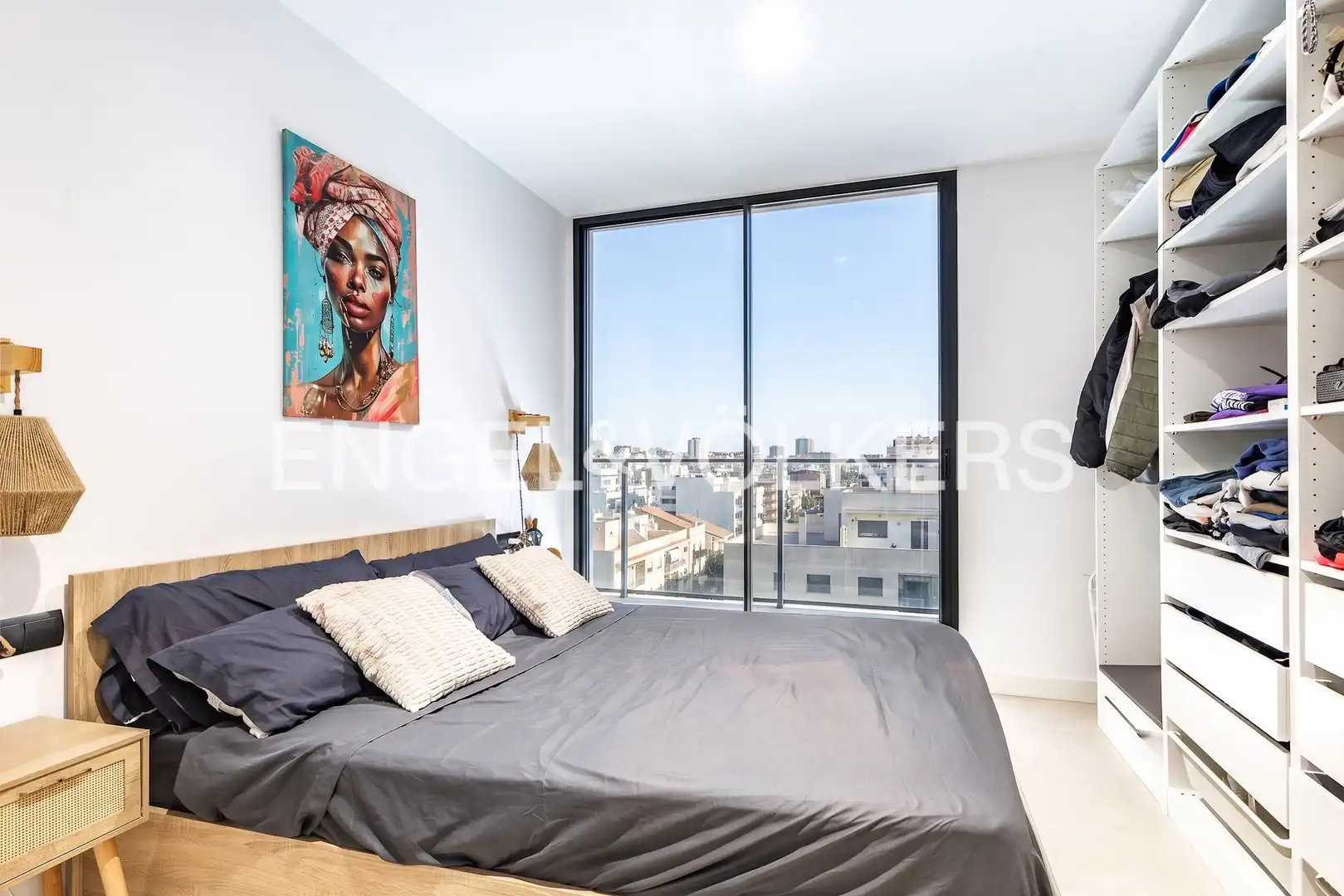Habitación de Casa adosada en venta en Badalona con Aire acondicionado, Calefacción y Terraza