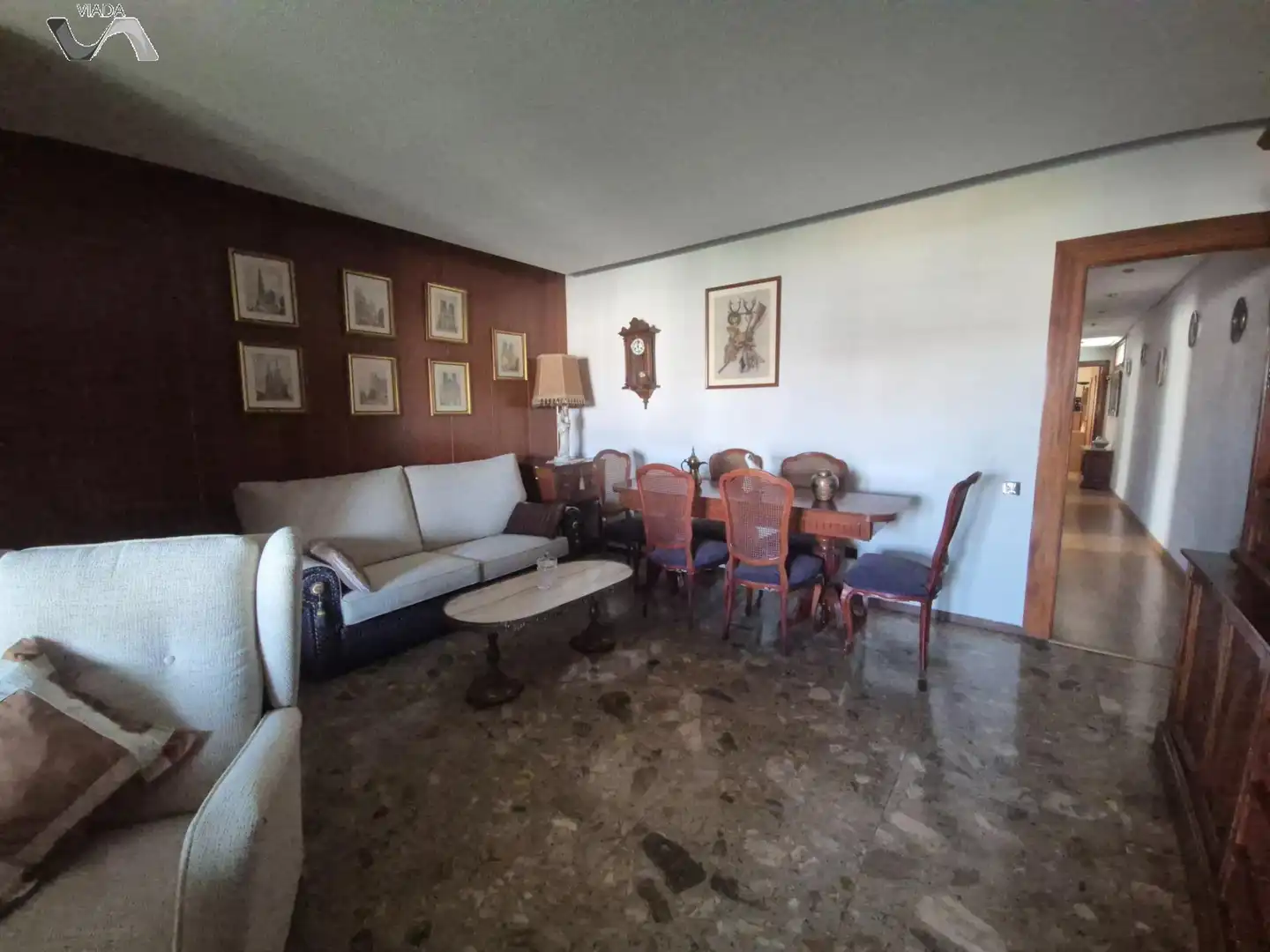 Sala d'estar de Pis en venda en Puertollano amb Calefacció, Terrassa i Moblat