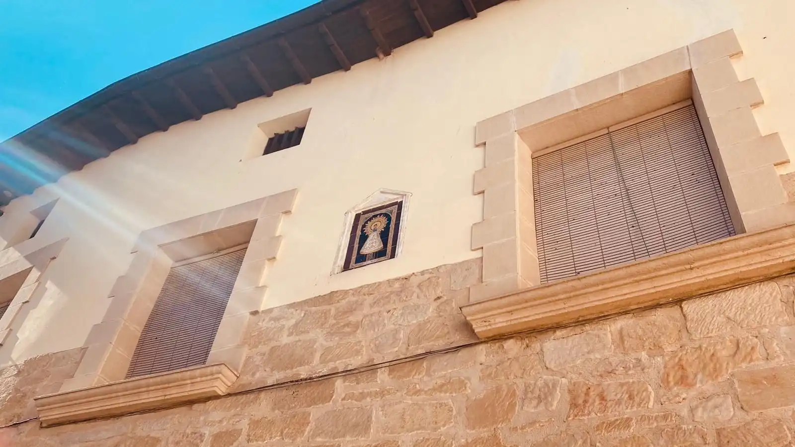Vista exterior de Casa o chalet en venta en Torrecilla de Alcañiz con Jardín privado, Terraza y Trastero