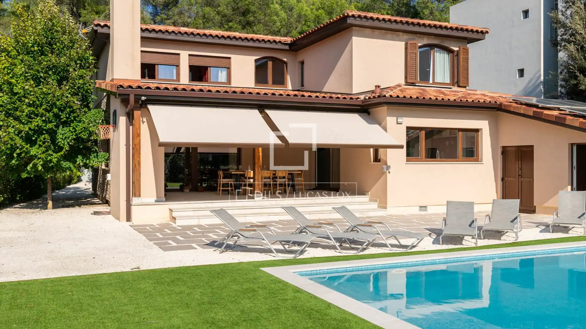 Jardín de Casa o chalet en venta en Sant Cugat del Vallès con Aire acondicionado, Calefacción y Jardín privado