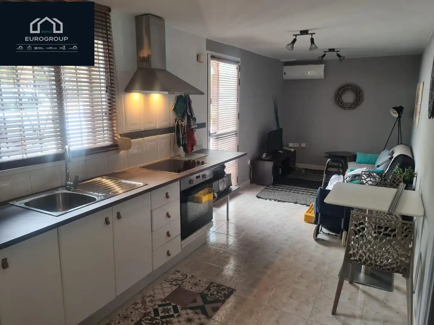 Cocina de Casa o chalet en venta en La Nucia con Aire acondicionado, Calefacción y Jardín privado
