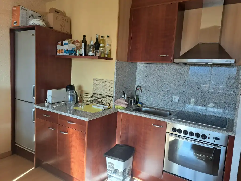 Cocina de Dúplex de alquiler en Puigcerdà con Calefacción, Parquet y Terraza