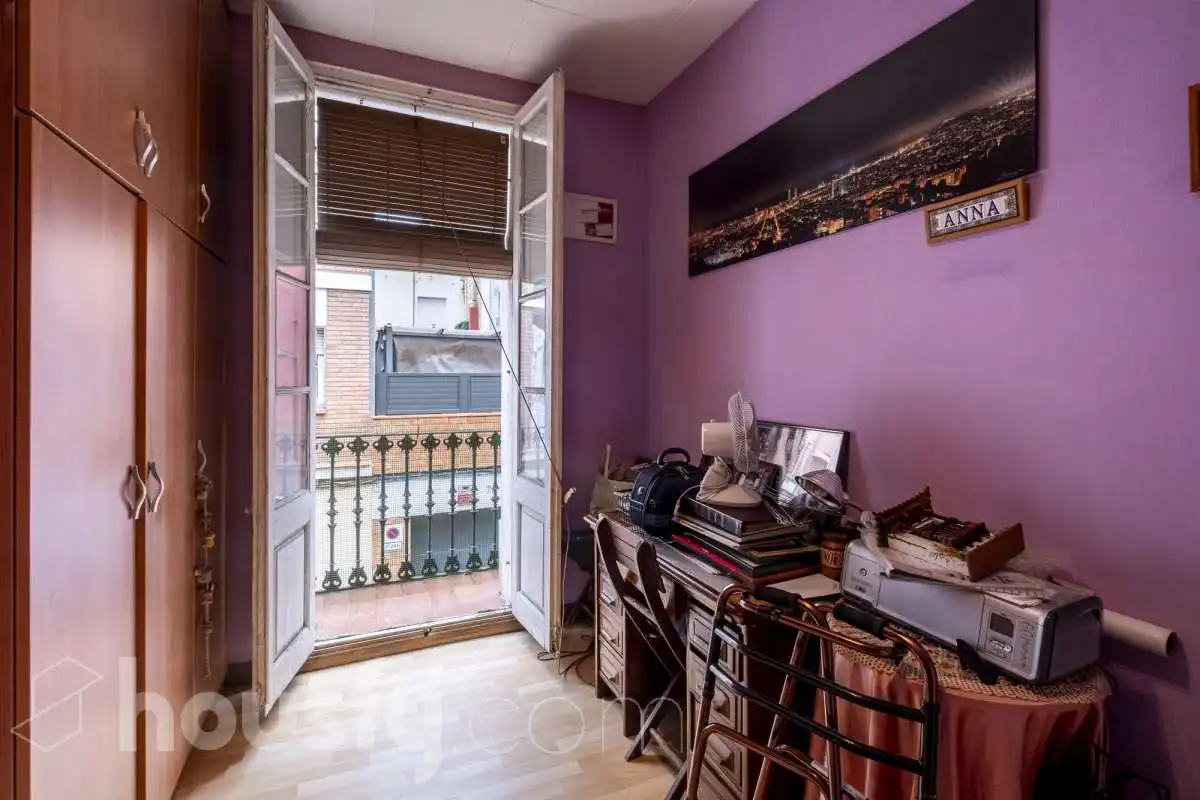 Schlafzimmer von Haus oder Chalet zum Verkauf in Barcelona mit Klimaanlage, Privatgarten und Terrasse