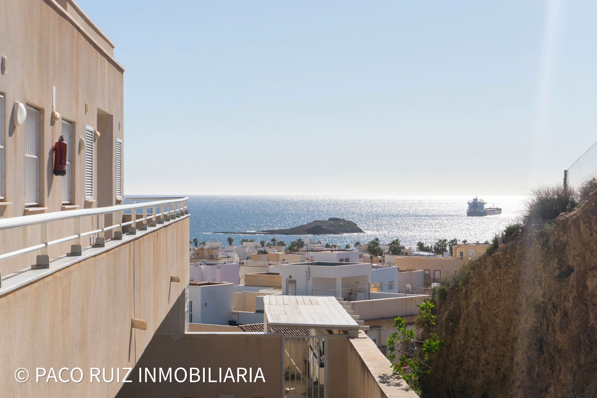 Exterior view of Flat for sale in Carboneras  with Air Conditioner, Terrace and Community pool