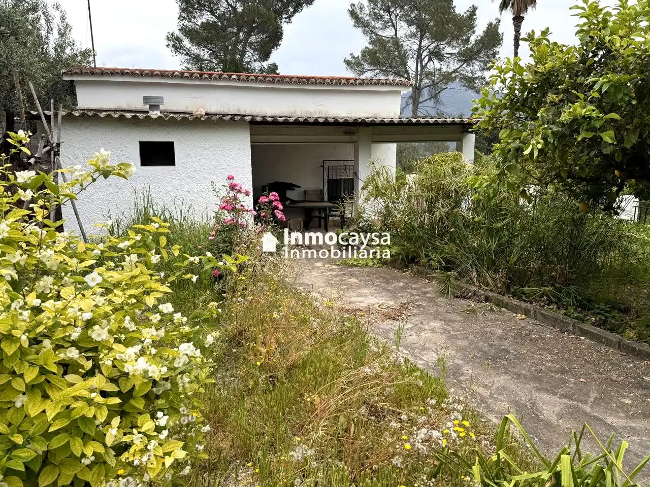 Vista exterior de Casa o chalet en venta en Xàtiva con Aire acondicionado, Jardín privado y Piscina