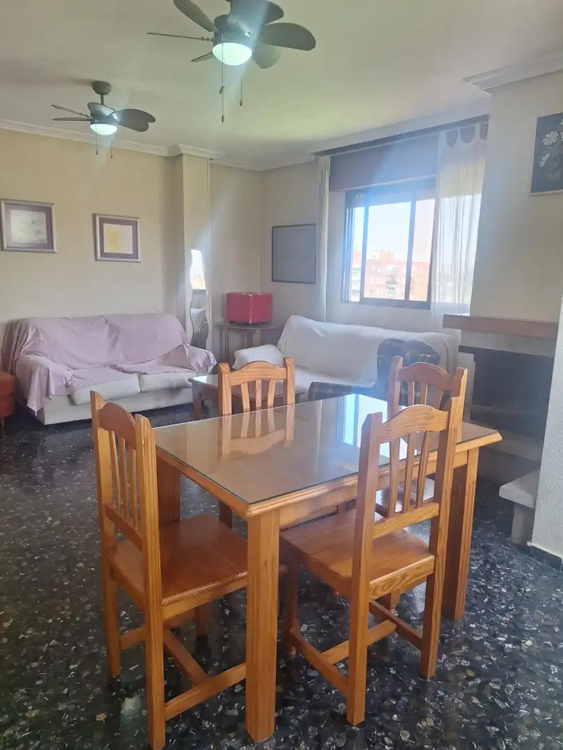 Dining room of Flat for rent in Murcia  with Furnished and Balcony