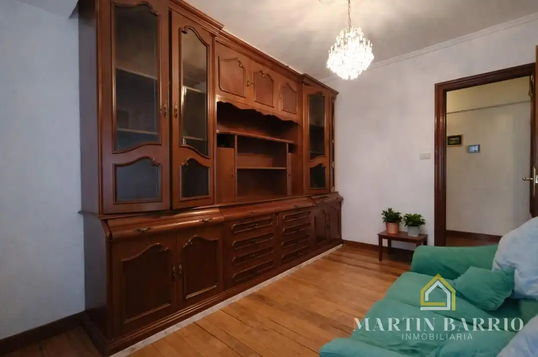 Sala de estar de Piso en venta en Muskiz con Calefacción, Trastero y Alarma